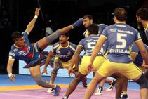Pkl 2018 Up Yoddhas Outshine Tamil Thalaivas