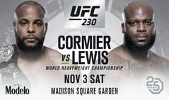Ufc 230 Cormier Vs Lewis Headline Event Poirier Pulls Out