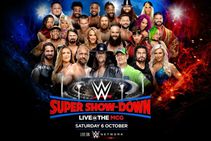 Wwe Super Show Down Match Card Preview Schedule
