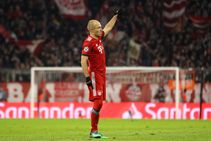 Champions League Bayern Munich 5 Benfica 1 Arjen Robben Robert Lewandowski