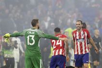 La Liga Atletico Need Var Late Winner From Injured Godin Beat Bilbao