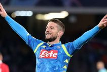 Champions League Napoli Red Star Belgrade Marek Hamsik Dries Mertens