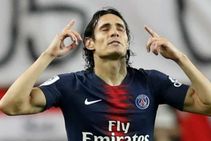 Monaco 0 Paris Saint Germain 4 Cavani Hat Trick Ligue 1 Match Report