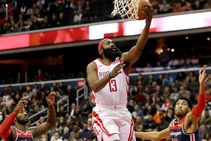 Nba Wrap Score Results Highlights Video Rockets Fall Wizards Despite 54 Points James Harden