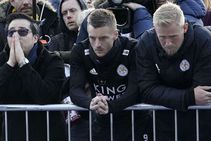 Leicester City Chairman Vichai Srivaddhanaprabha Jamie Vardy