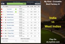 Mykhel Fantasy Tips India Vs West Indies On November 
