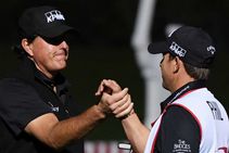 Tiger Woods Phil Mickleson The Match