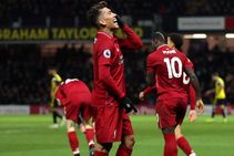 Jurgen Klopp Roberto Firmino Liverpool Premier League