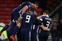 Nations League Scotland Israel Forrest Hat Trick Nations League Promotion