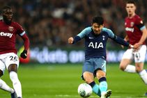 West Ham Tottenham Efl Cup Son Heung Min