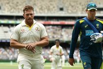 Aaron Finch Australia India Third Test Finger Injury