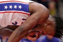 Nba News Jimmy Butler Injury Update 76ers Forward Leaves Game Detriot Pistons Strained Groin