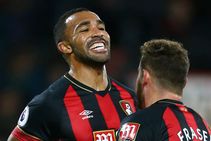 Bournemouth 2 Huddersfield Town 1 Callum Wilson Ryan Fraser Score Report