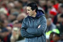 Unai Emery Referee Michael Oliver Arsenal Liverpool Premier League