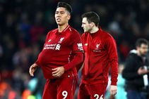 Jurgen Klopp Mohamed Salah Roberto Firmino Liverpool Arsenal Premier League