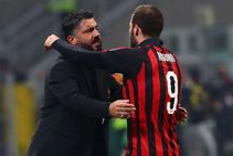 Ac Milan 2 Spal 1 Gonzalo Higuain Ends Drought To Ease Pressure On Gennaro Gattuso