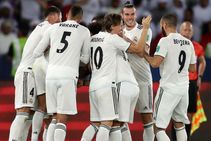 Cristiano Ronaldo Thibaut Courtois Real Madrid