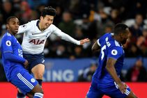 Leicester City Tottenham Son Heung Min Dele Alli Premier League