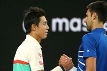 Novak Djokovic Kei Nishikori Australian Open