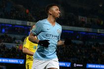 Manchester City Burton Albion Efl Cup Semi Final Gabriel Jesus Four