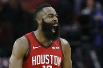 James Harden Game Winning Three Focus On Greatness Not Fouls Houston Rockets Beat Golden State Warriors