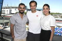 Kohli Meets Roger Federer Finishes Australian Summer Style