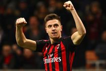 Ac Milan 2 Napoli 0 Krzysztof Piatek Coppa Italia Quarter Final Report