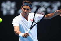 Roger Federer Dan Evans Australian Open