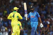 India Vs Australia 1st Odi Highlights Rohit Ton Vain As Australia Register 1000th Win