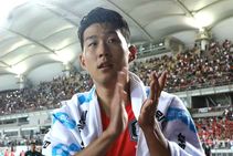 Afc Asian Cup South Korea V China Son Arrives Group C Dead Rubber