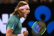 Stefanos Tsitsipas Roger Federer Australian Open