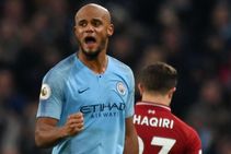 Vincent Kompany Manchester City Liverpool Premier League