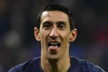 Paris Saint Germain 5 Montpellier 1 Ligue 1 Angel Di Maria