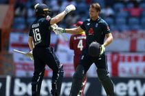 Jos Buttler Chris Gayle Eoin Morgan England Beat West Indies Grenada Odi