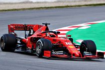 Formula One Testing Ferrari Charles Leclerc Impresses