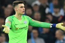 Kepa Maurizio Sarri Clash Chelsea Boss In Control Of Dressing Room Manchester City Carabao Cup Final