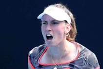 Mertens Upsets Kerber Set Up Halep Doha Decider