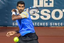 Chennai Open Prajnesh Mukund Bow In Semis