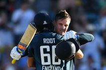 Jason Roy Joe Root Hundreds England Record Run Chase Beat West Indies Odi
