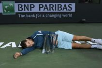 Dominic Thiem Beats Roger Federer Indian Wells Masters