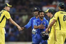 India Vs Australia 1st Odi Ms Dhoni Kedar Jadhav Shine As Team India Beat Australia See Pics