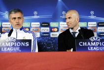 Zinedine Zidane Real Madrid Jose Mourinho