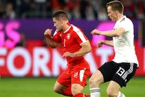 Krstajic Luka Jovic Serbia Eintracht Play Barcelona