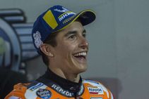 Marc Marquez Happy Second Qatar Grand Prix Motogp Andrea Dovizioso Wins