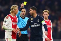 Ramos Handed Two Game Uefa Ban Deliberate Booking