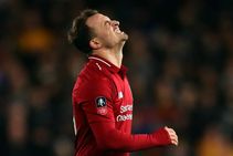 Liverpool Xherdan Shaqiri Groin Injury Switzerland