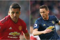 Alexis Sanchez Nemanja Matic Named In Manchester United Squad For Barcelona Clash Champions League