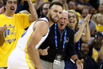 Nba Playoffs 2019 Warriors Stephen Curry Breaks Ray Allen Record