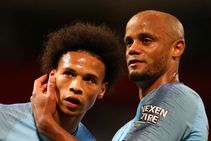 Vincent Kompany Manchester City Premier League Leroy Sane