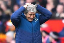 Manuel Pellegrini Var West Ham Manchester United Premier League